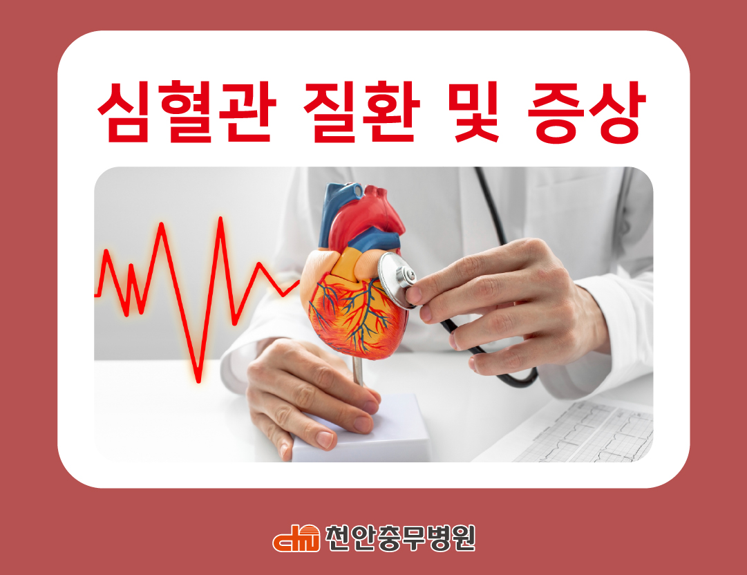 [전문의 칼럼] 심혈관 질환 및 증상